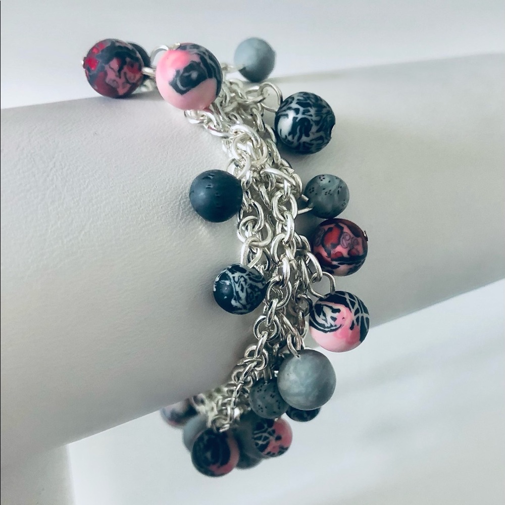 Viva Beads Handmade Silver Chain Bracelet New